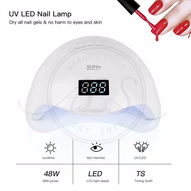 SUn 5 48 watt / mini / 36watt Pengering Kutek Kuku Gel Nail Art Manicure Lampu LED