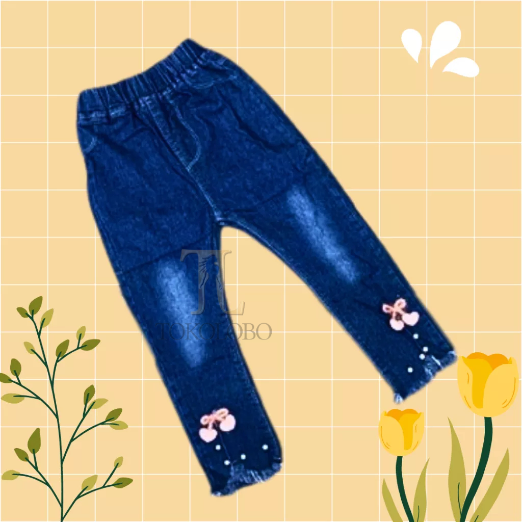 tokolobo (IMPORT KAI JI LI) CELANA JEANS ANAK TWINNY KD 20301