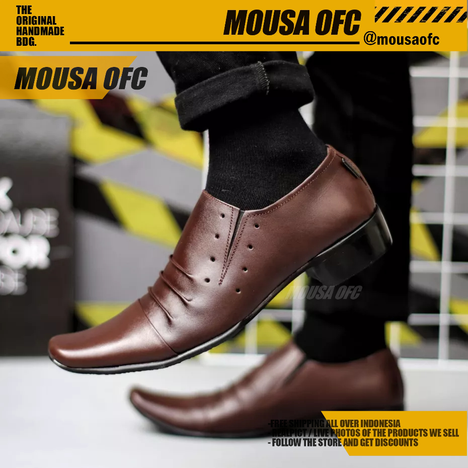 Sepatu Formal Pantofel Pria Ukuran Besar 44 45 46 47