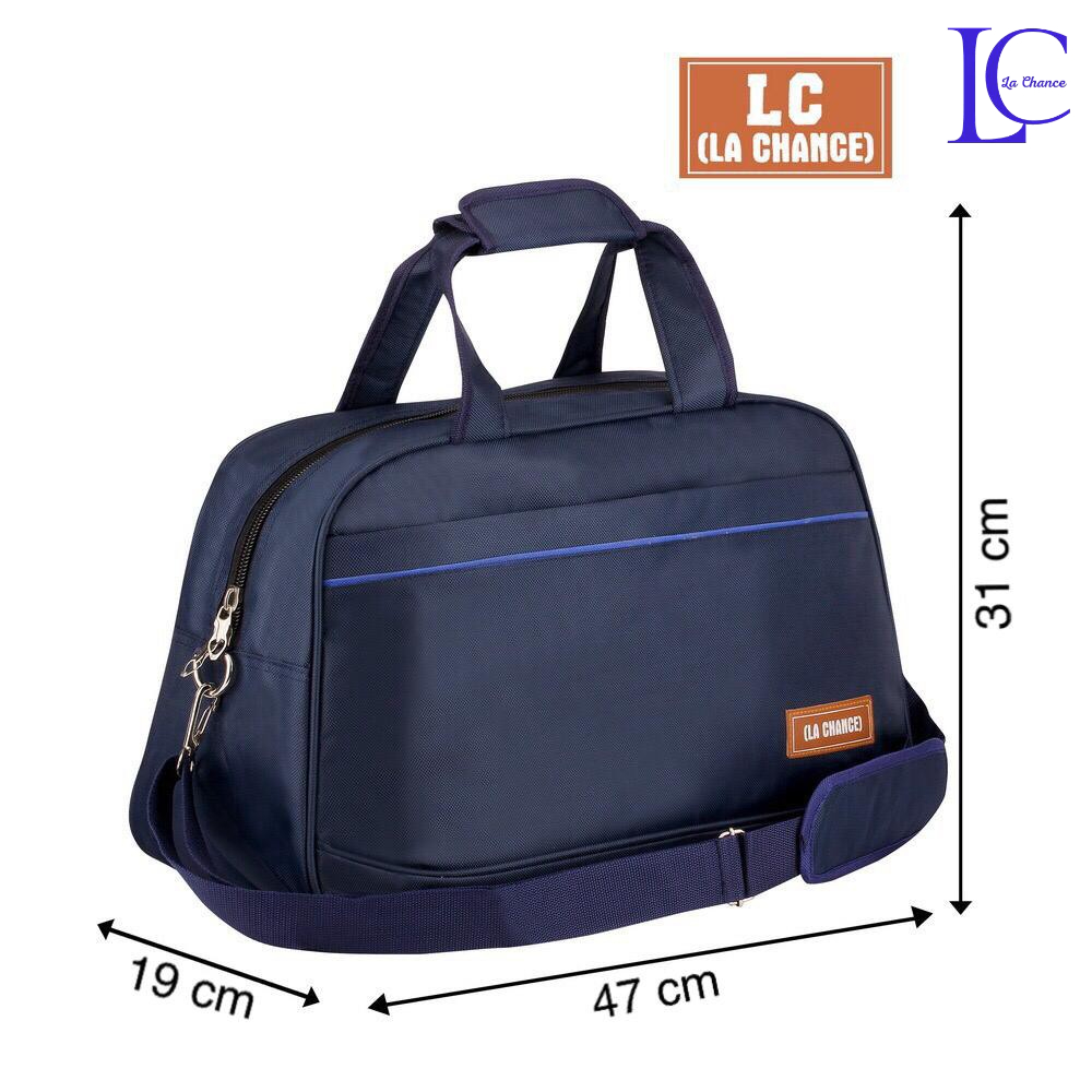 TRAVEL BAG LC 100 / HAND CARRY / KOPER LUGGAGE ORGANIZER (3 WARNA) Hitam,Merah,Biru