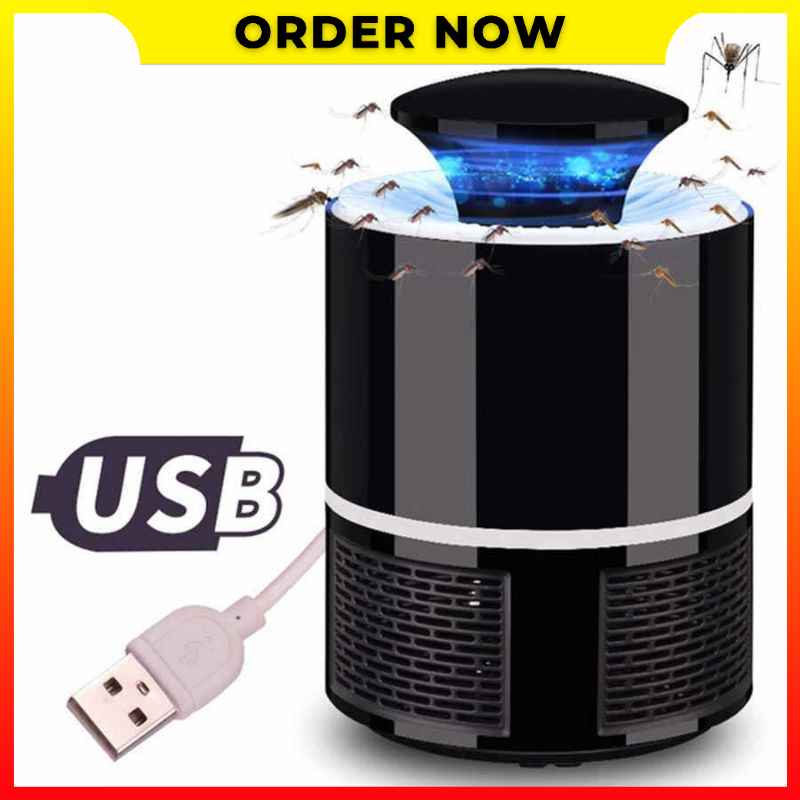 Lampu UV LED Perangkap Anti Nyamuk Listrik Pembunuh Serangga Taffware 139 - OMHX3JBK
