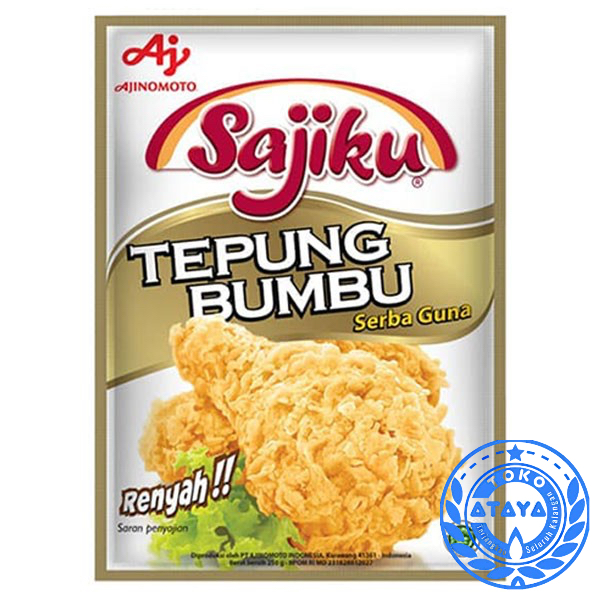 

Sajiku Tepung Bumbu Serbaguna 240 Gr ATY1