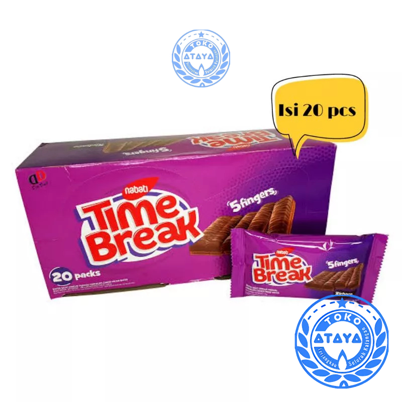 

IV Nabati Time Break 5 fingers / Time Break Renceng / Time Break Kecil / Time Break Coklat / Nabati