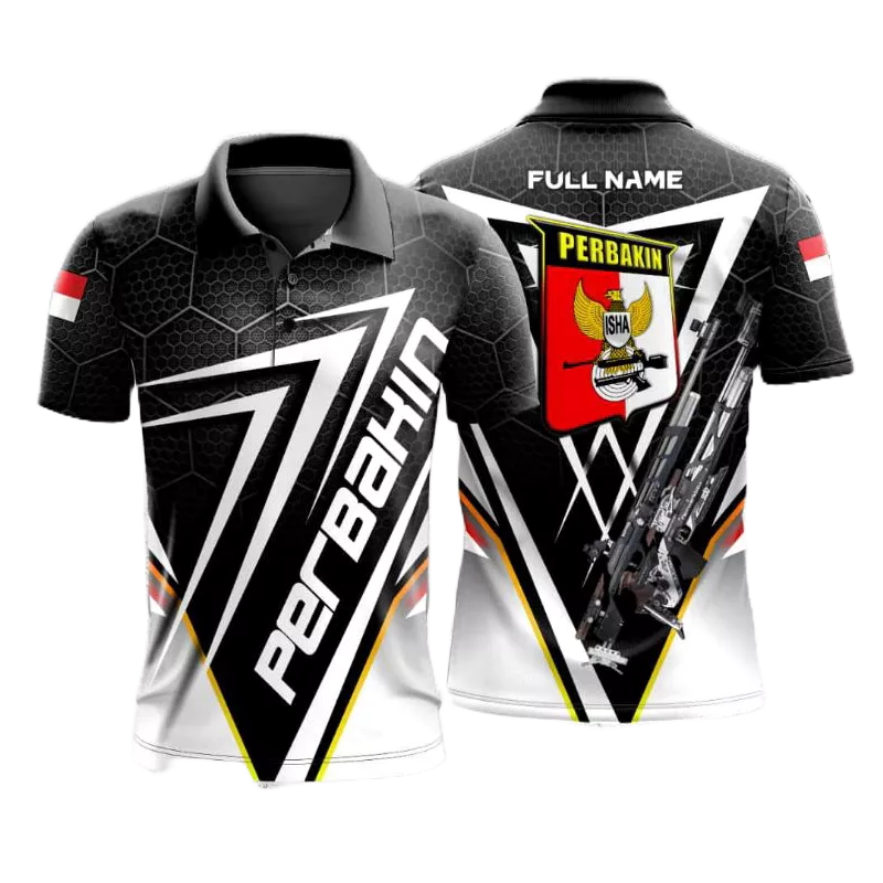 Baju Perbakin Terbaru Lengan Pendek