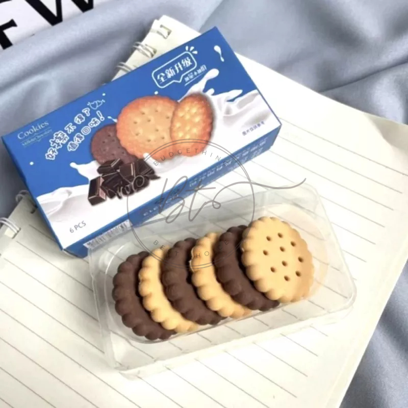 

[B246] PENGHAPUS PENSIL LUCU BENTUK BISCUIT / BISCUIT ERASER FOR PENCIL / PENGHAPUS LUCU