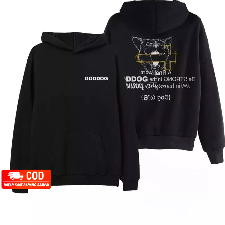 Hoodie hodie sweater switer laki laki God Dog seong yohan webtoon lookism anime tebal