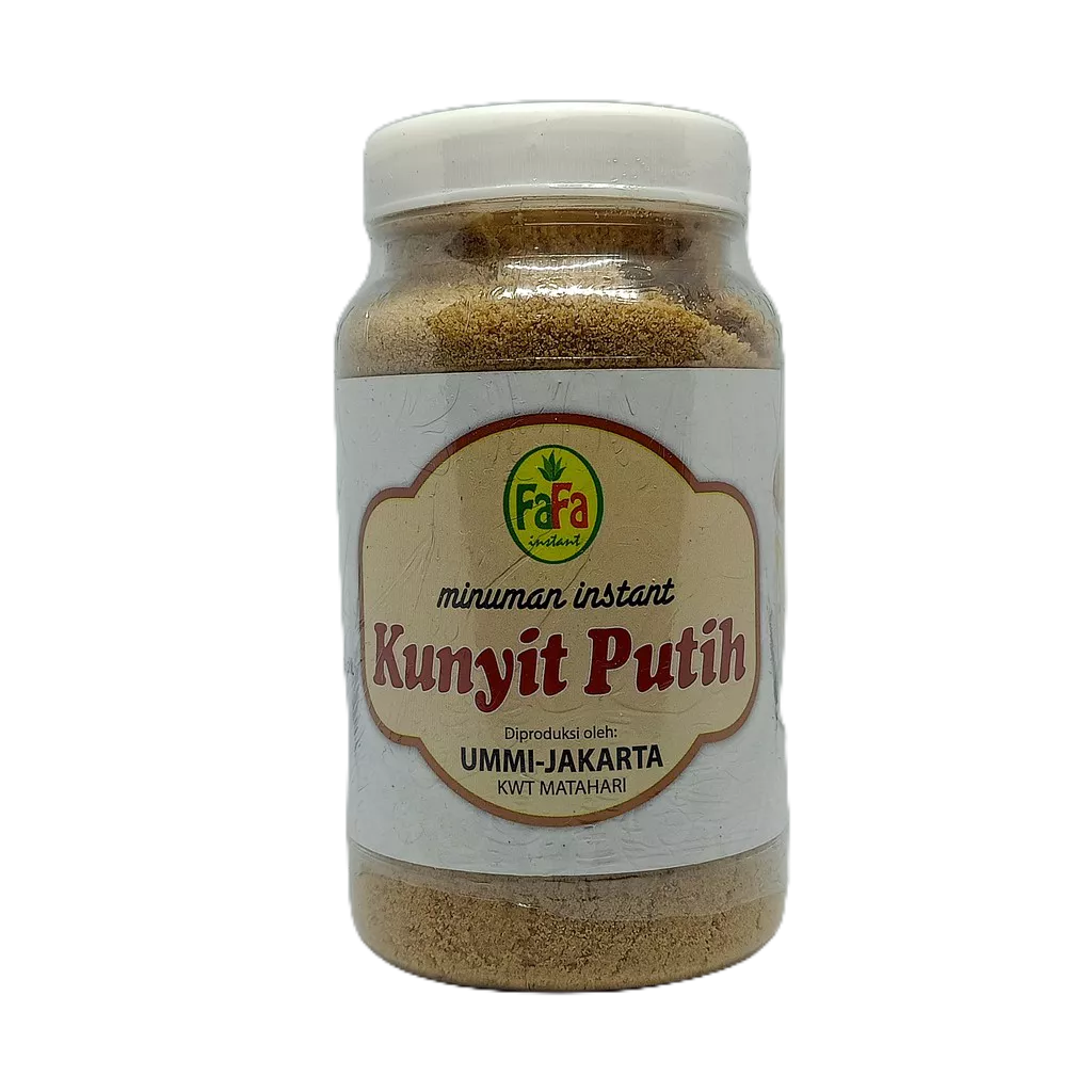 

Minuman Herbal Kunyit Putih Bubuk | FaFa Kunyit Putih Instant 250g