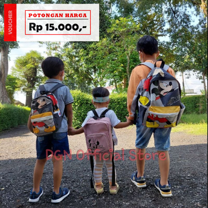 TAS RANSEL ANAK ZARA MICKEY / BACKPACK ZARA