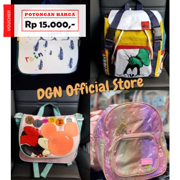 TAS RANSEL ANAK ZARA MICKEY MINNIE / BACKPACK KIDS ZARA