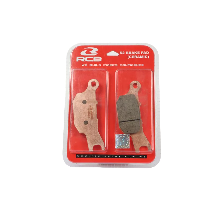 RCB CERAMIC DISC PAD/KAMPAS REM S2 COPPER (Satria Fu)