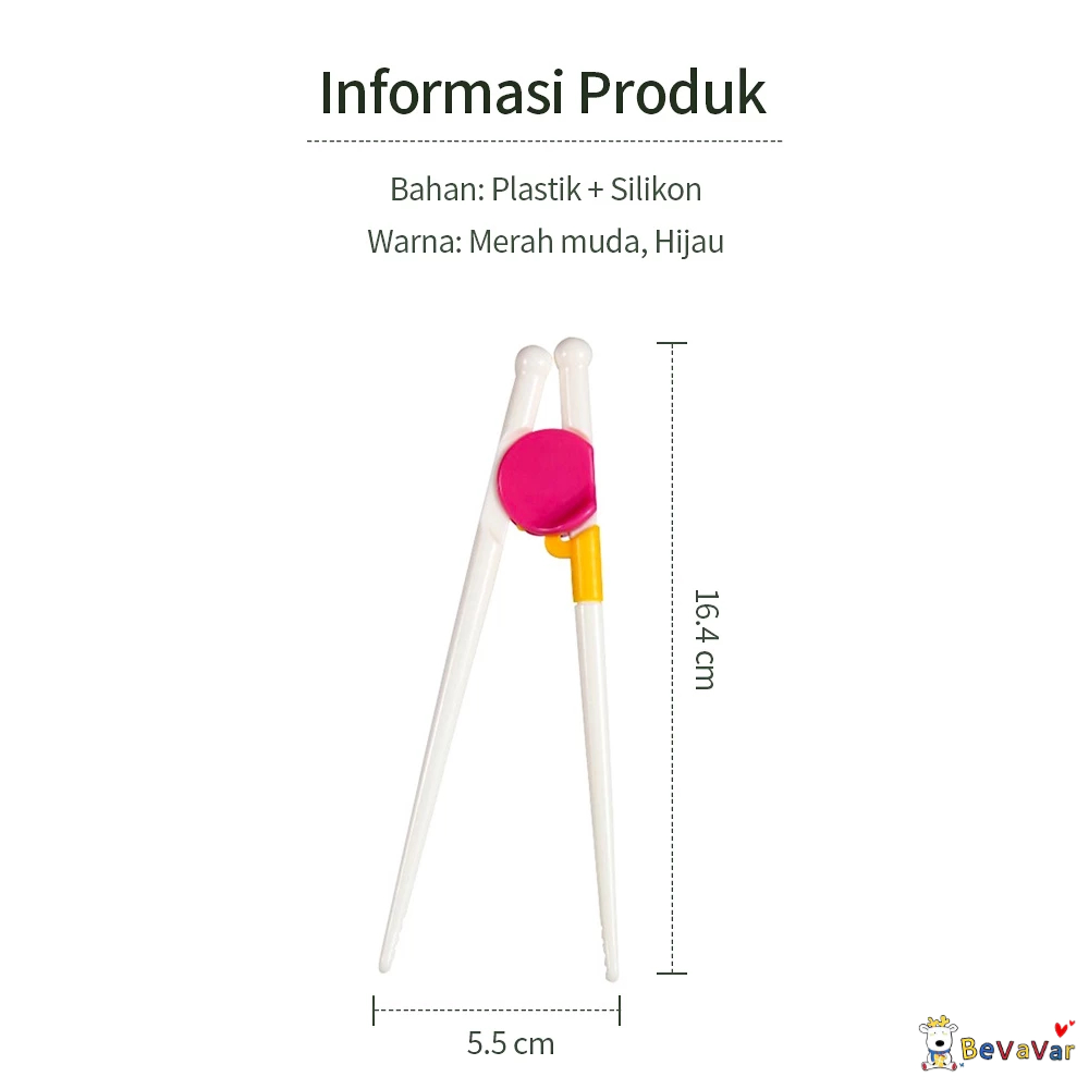 Sumpit Anak Balita Belajar Latihan Menggunakan Chopstick — 7