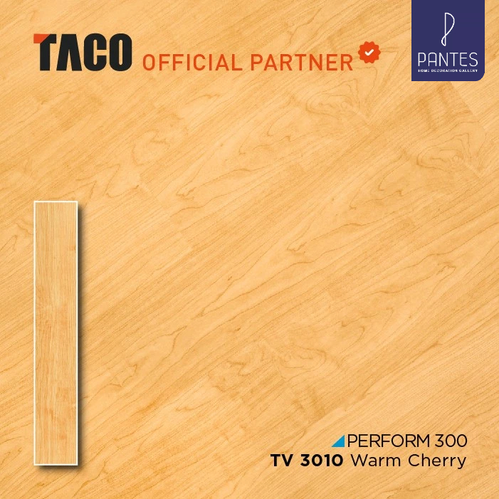 TACO Lantai Vinyl 3mm - TV 3010 Warm Cherry