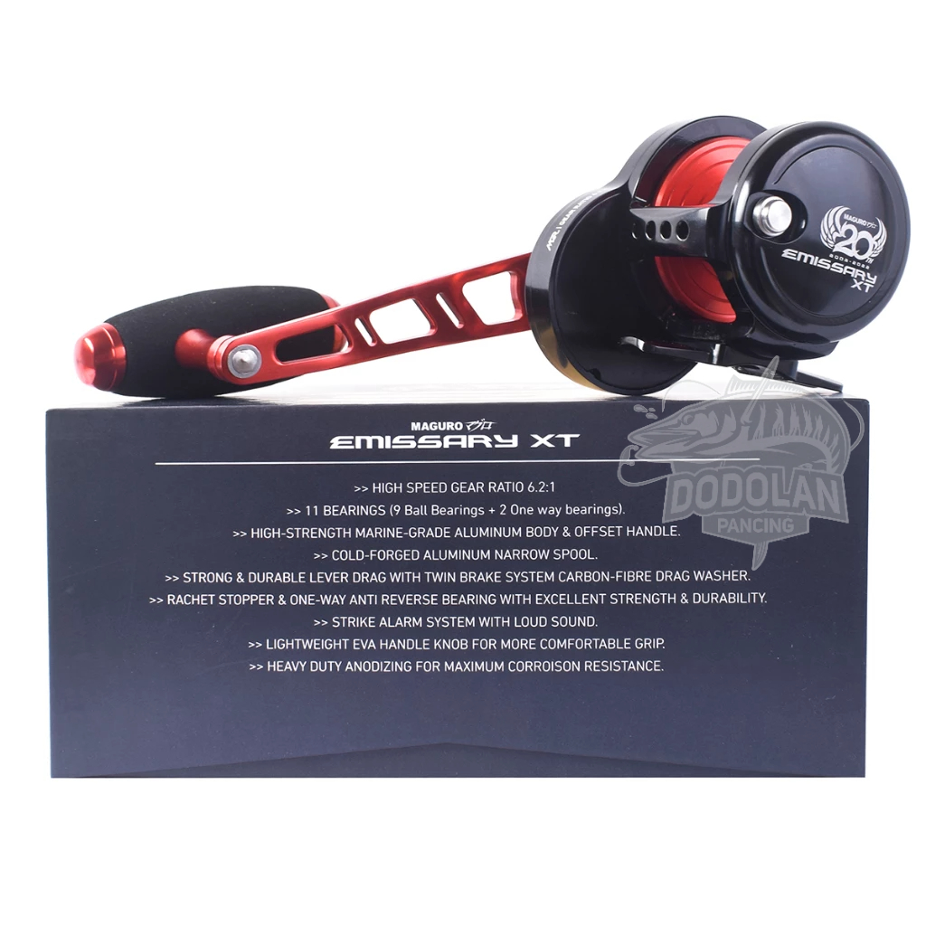 Reel Jigging OH Maguro Emissary XT Pilih Ukuran Dodolan Pancing
