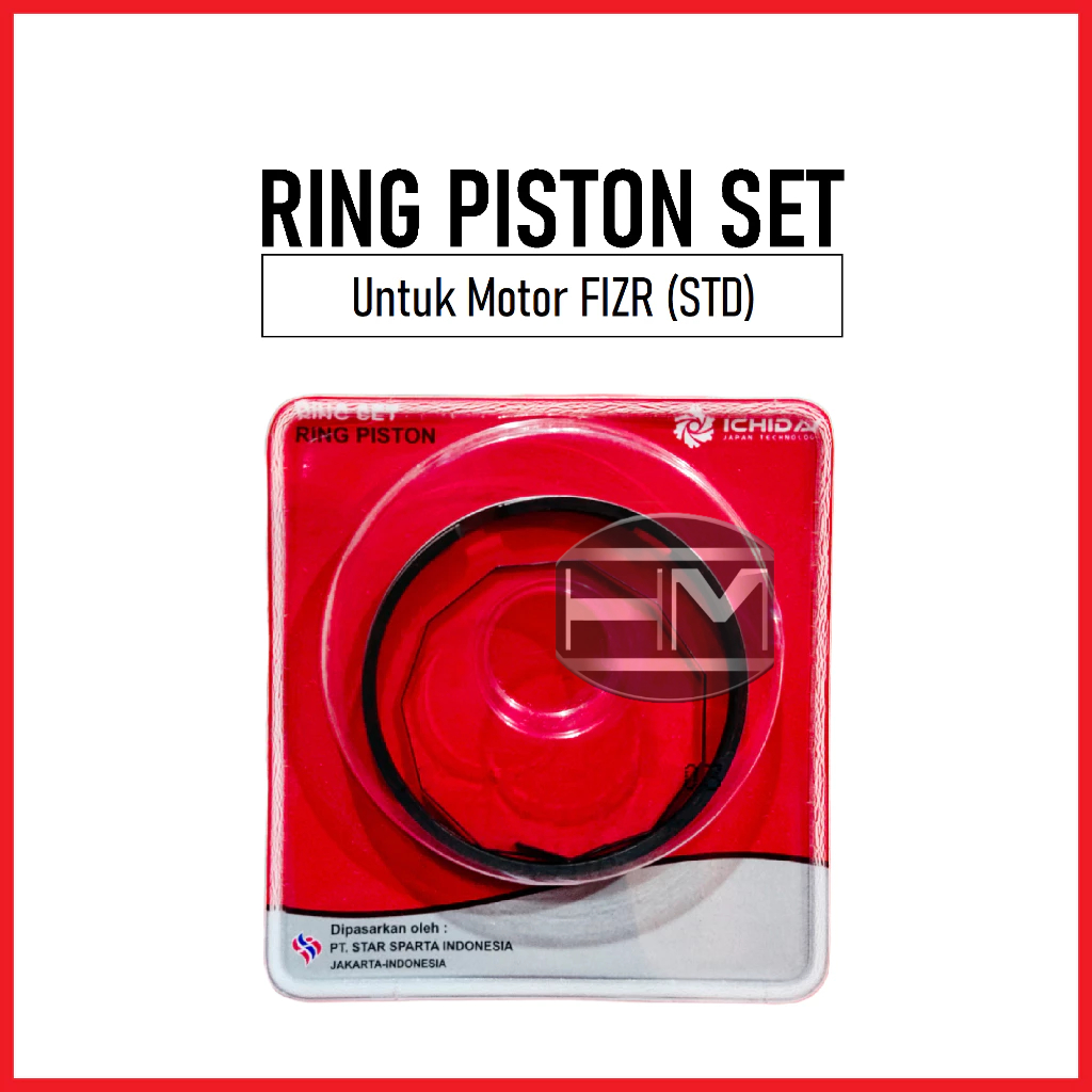 ICHIDAI Ring Piston Cincin Piston RX KING os STD