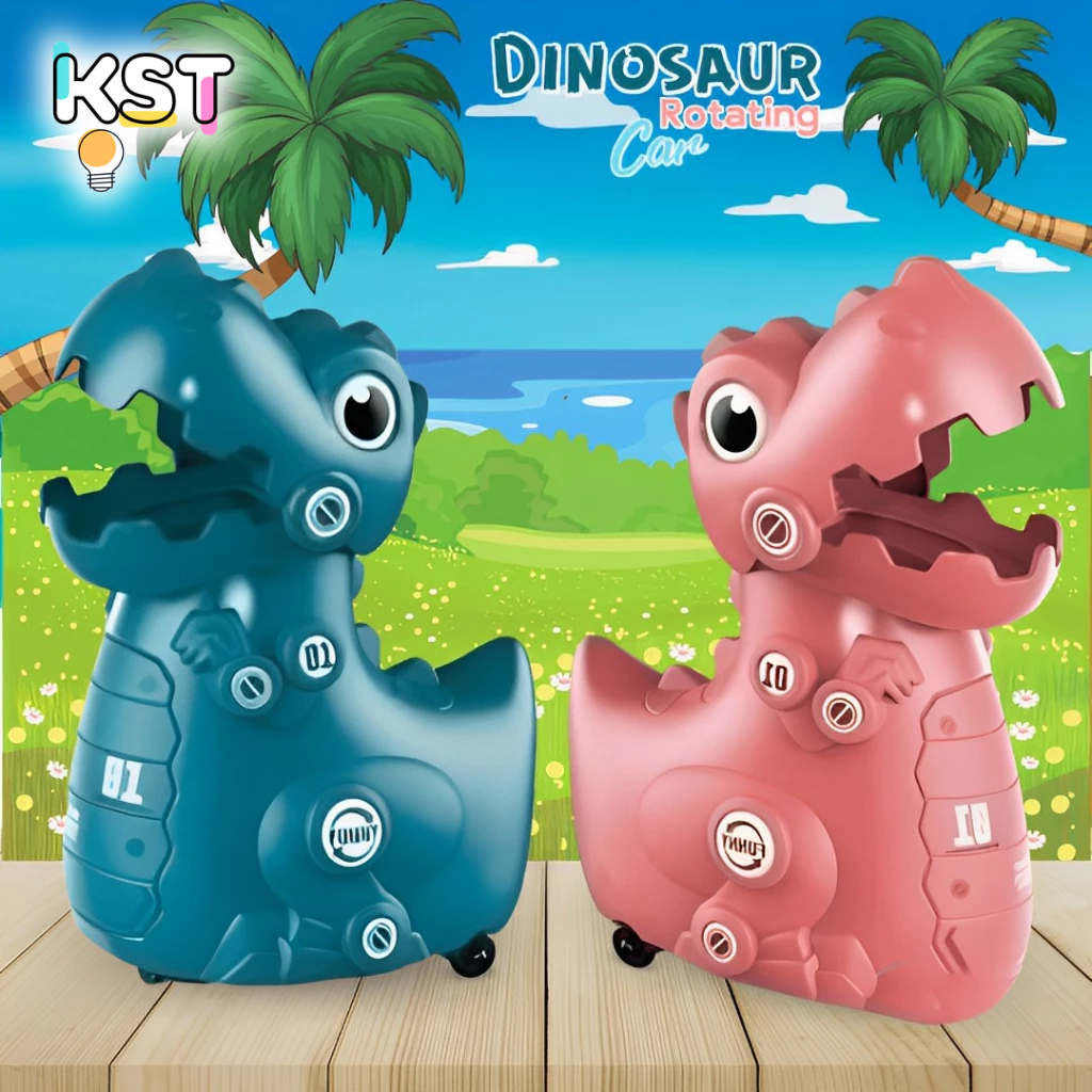 [KST] Robot Dinosaurus Keluar Telur Musik & Lampu | Mainan Robot Anak Laki Laki BIsa Gerak | Dinosau