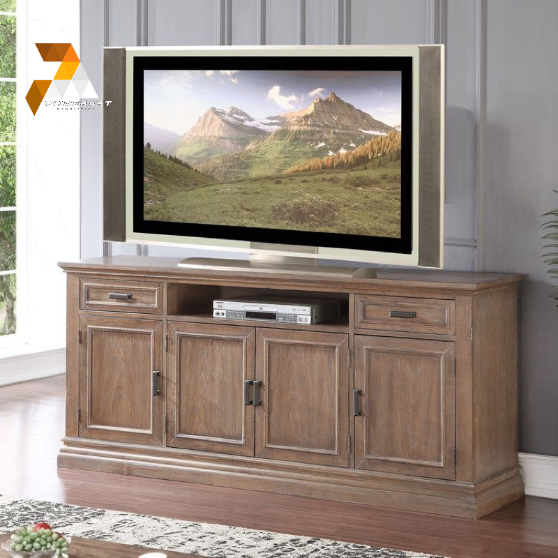 BUFET MEJA TV KLASIK BUFET KAYU JATI RAK TV KONSOL TV CABINET TV
