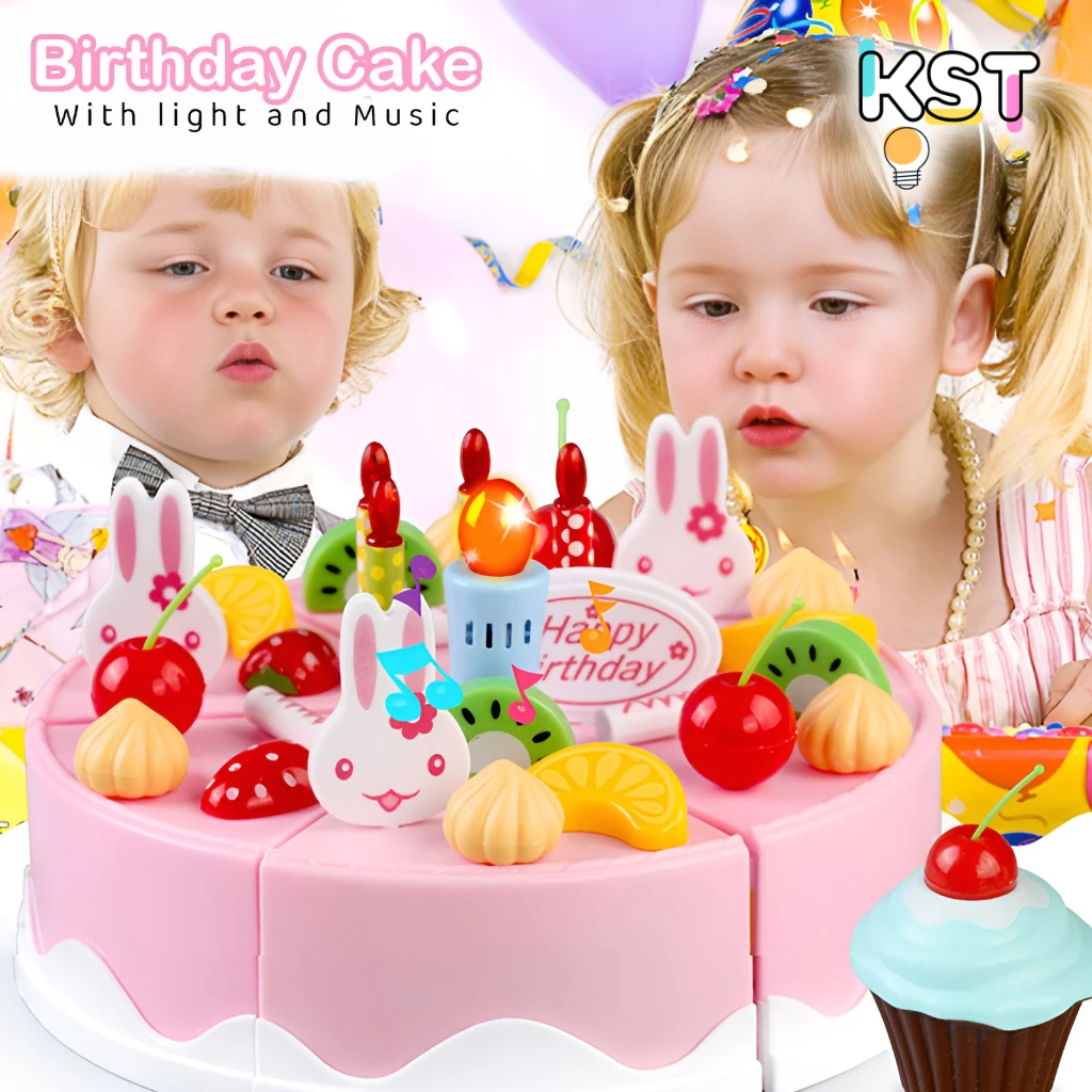 [KST] Fruit Cake | Mainan Kue Ulang Tahun Anak Perempuan Music | Kado Ulang Tahun Anak Perempuan Cew