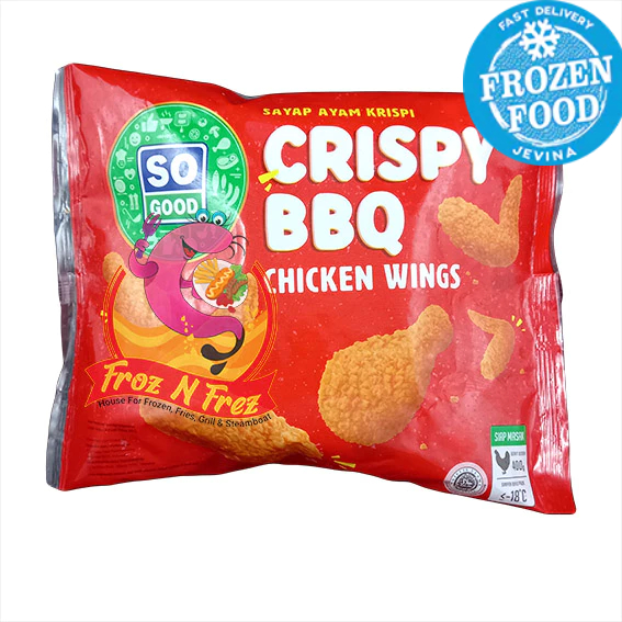 

So Good Crispy BBQ Chicken Wings 400g