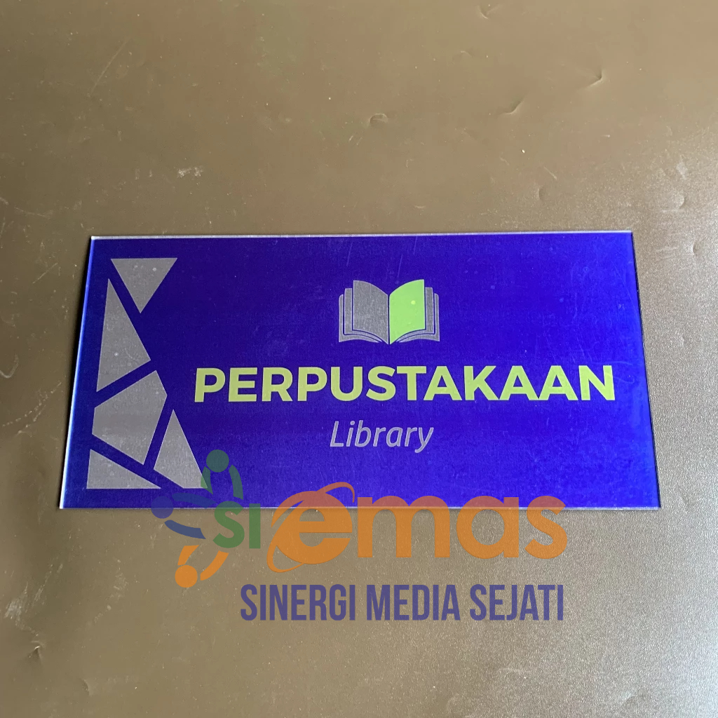 

Papan Akrilik Tanda Ruang Perpustakaan | Akrilik Perpustakaan | Tanda Library | Acrylic Tempel