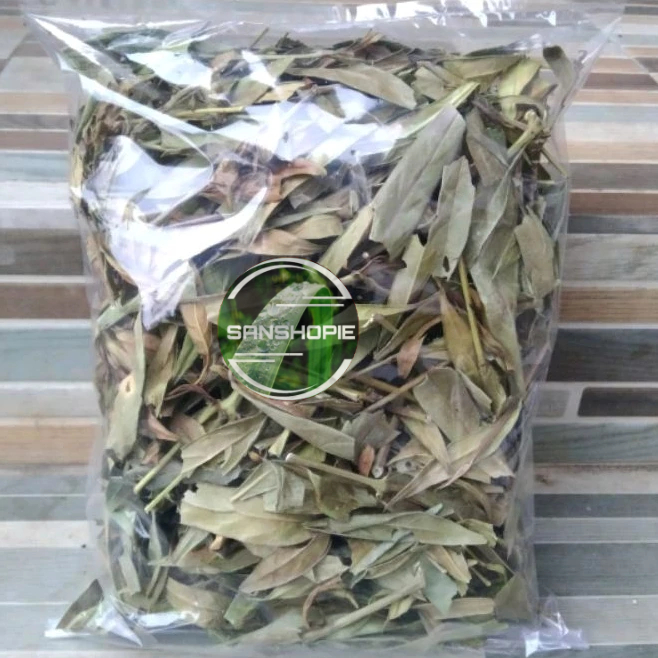 Daun prasman atau Genjik Kering Paket 250 gram