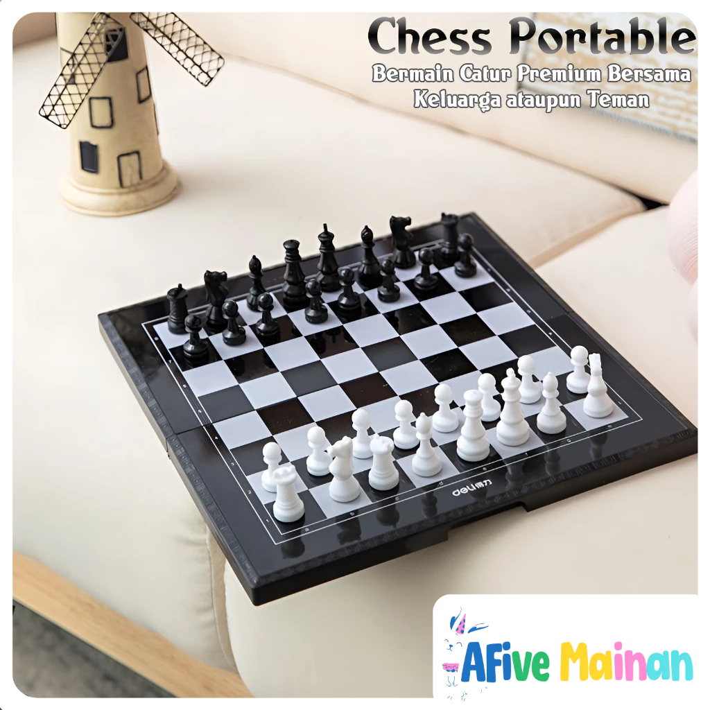 [AFive] Chess Set | Mainan Edukasi Anak 3 4 5 6 7 8 Tahun Laki Laki | Mainan Edukasi Anak Catur | Ma