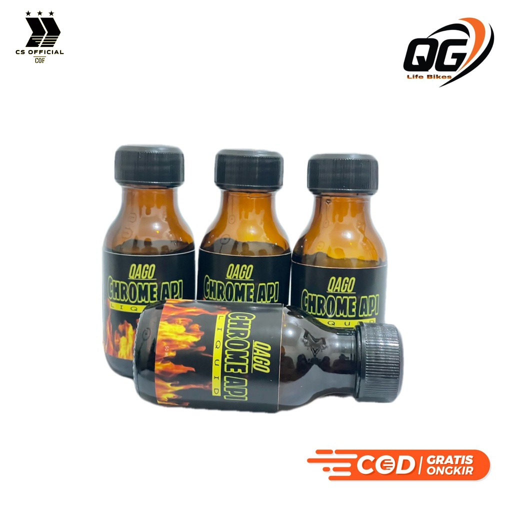 QAGO CHROME BAKAR CHROME API CAIRAN CROME SODA API LIQUID 50Ml
