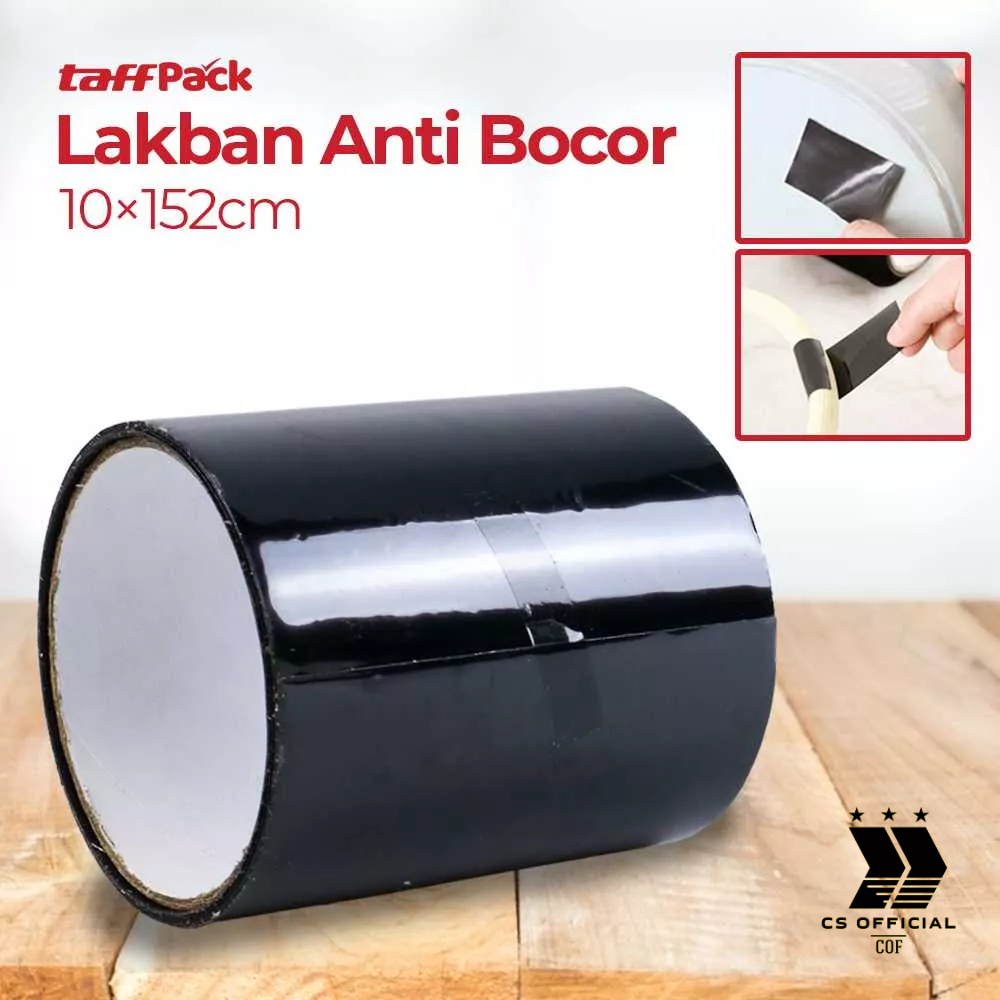 

CSO TaffPACK Lakban Anti Bocor Waterproof Leak Repair Tape 1.52M 100mm - 51DB