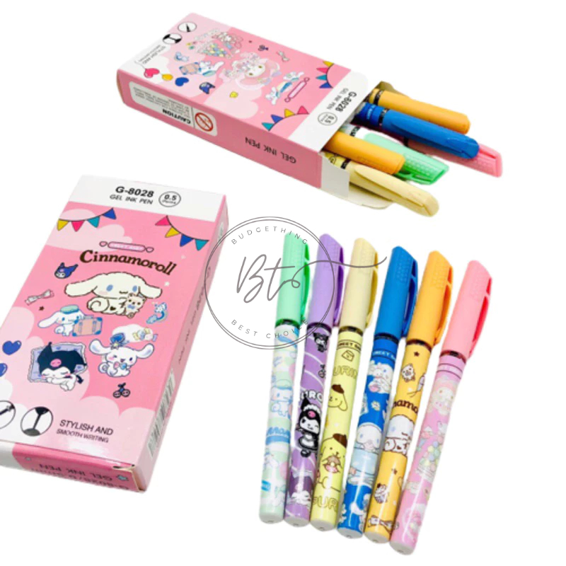 

[B262] (12pcs) Pulpen Ipen 12 Youmei / Pen Apel / Gel Pen Apple Youmei