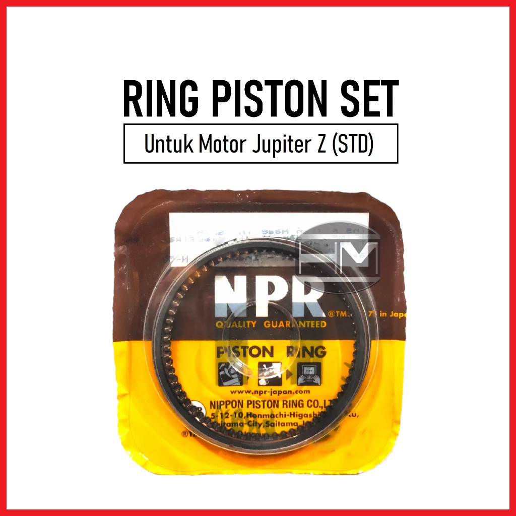 NPR Ring Piston Cincin Piston JUPITER Z STD