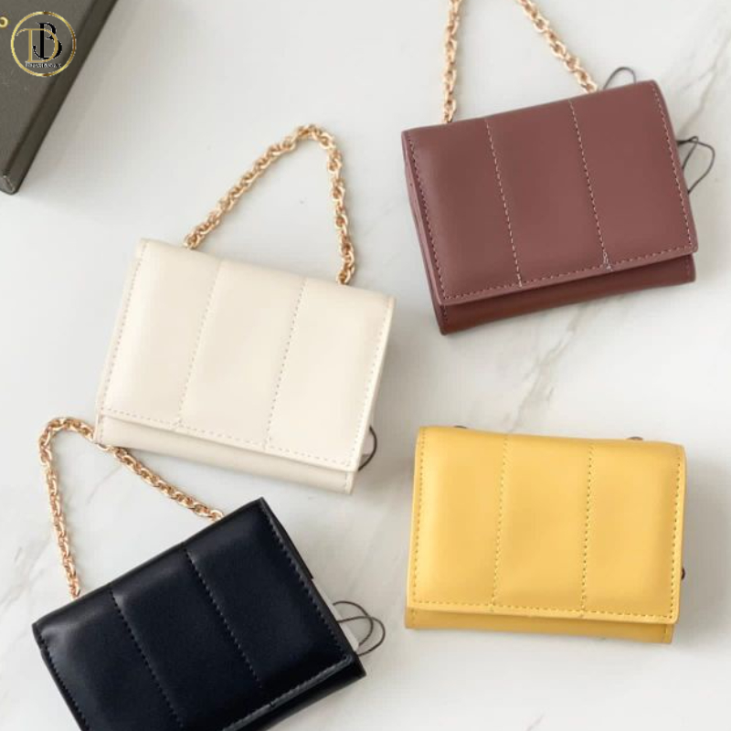 Mini Wallet - Wallet Chain - Dompet Mini CNK - CK Wallet - Premium Quality - Bisa COD