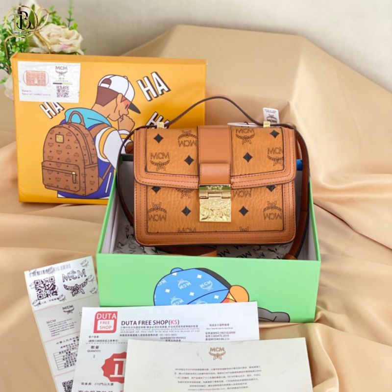 TAS SELEMPANG WANITA / SLING BAG WANITA / TAS MCM / TAS WANITA / TAS BRANDED / TAS WANITA SALE PREMI