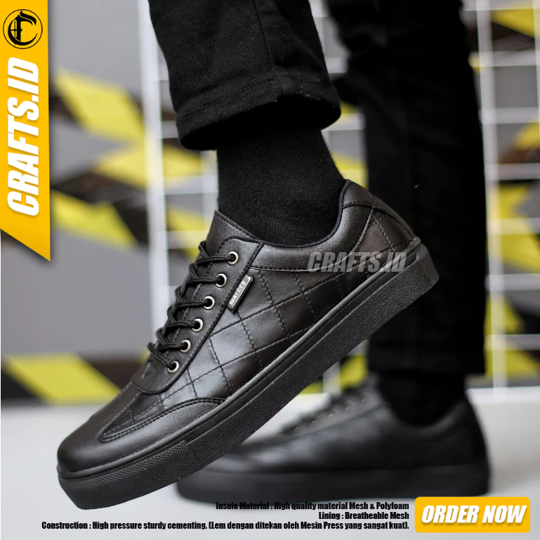 CRAFTS PEDRO Sepatu Sneaker Pria Sepatu Pria Casual Sneakers Cowo/Cowok Kulit Pu Sepatu Casual Keren