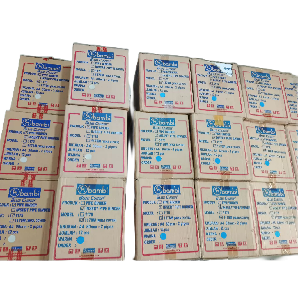 

Pipe Binder / Insert Pipe Binder Bambi A4 1175, 1178