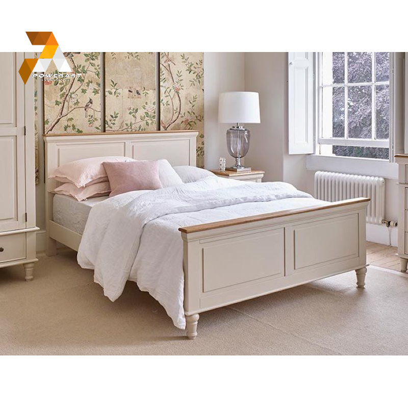 DIPAN TEMPAT TIDUR MINIMALIS CAT DUCO DIVAN RANJANG KAYU TEMPAT TIDUR PUTIH