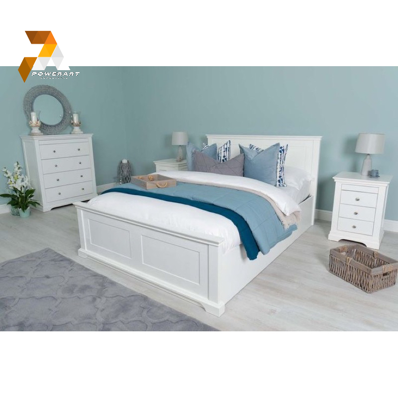 TEMPAT TIDUR MINIMALIS CAT PUTIH DIVAN PUTIH DIPAN TEMPAT TIDUR ANAK