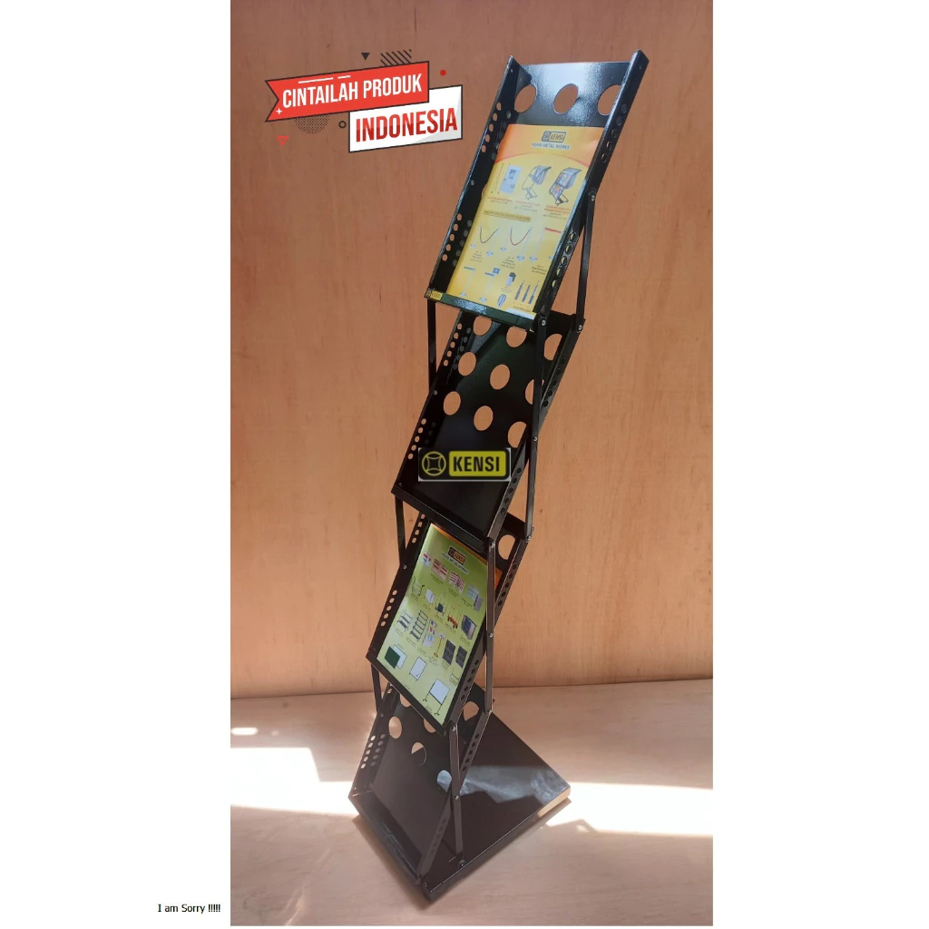 RAK DISPLAY / RAK BROSUR / RAK MAJALAH / RAK PAMERAN PORTABLE / RAK MAGAZINE / BROCHURE RACK DISPLAY