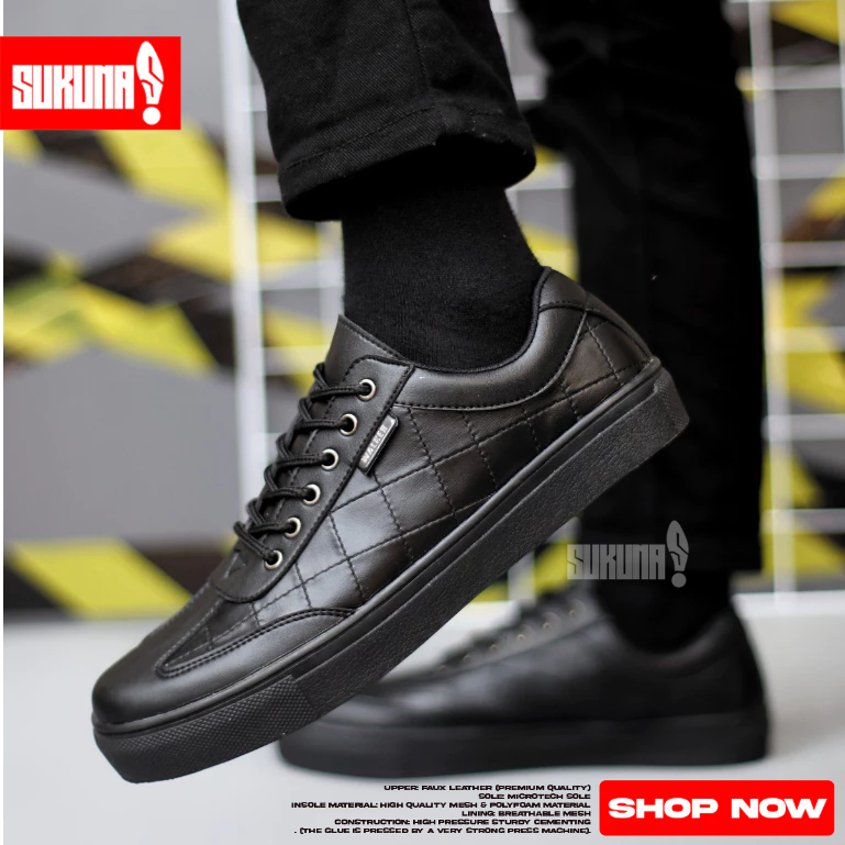 Sepatu Formal Casual Oxford Hitam Pria - PEDRO