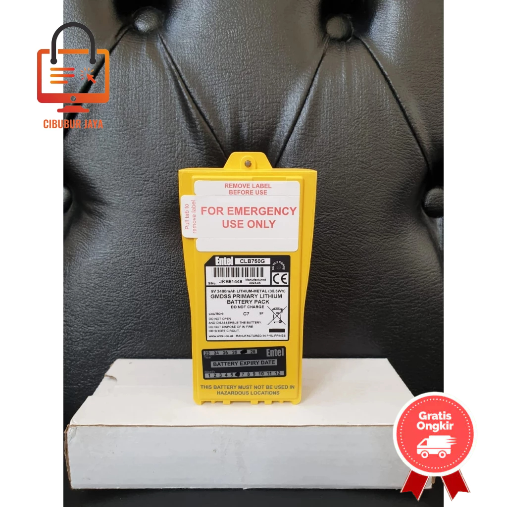 Entel CLB750G battery Lithium primary for HT649 ( JKB81448 )