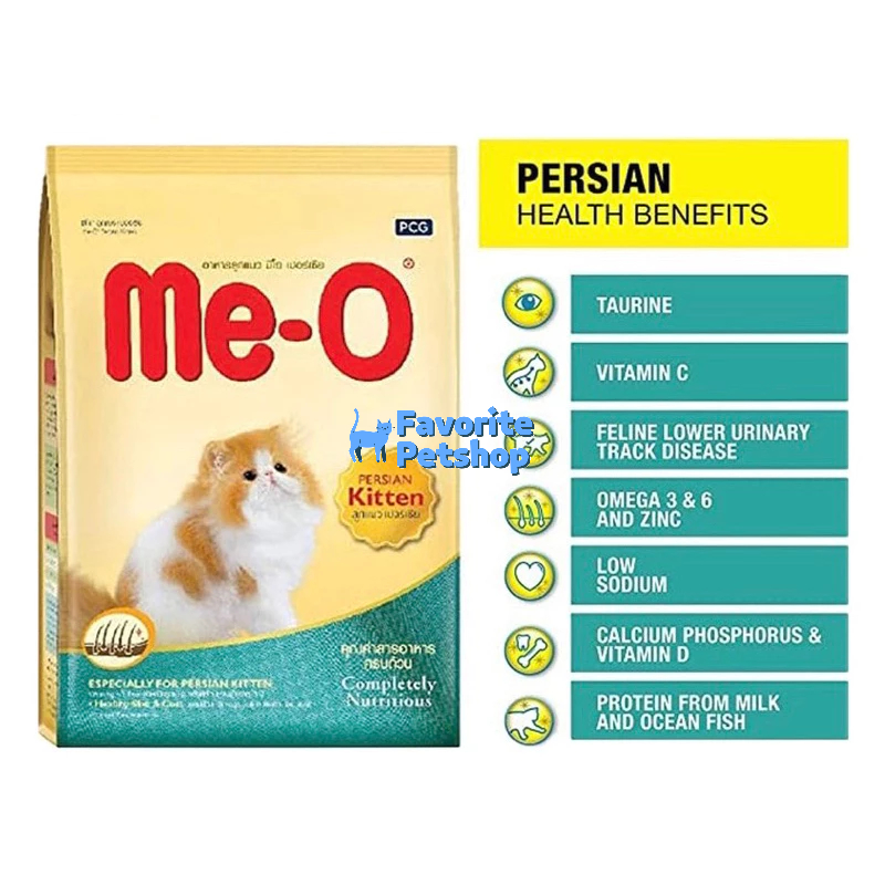 Me-O MEO Makanan Anak Kucing Persia 1,1 kg Kitten Persian Cat Food murah Catfood