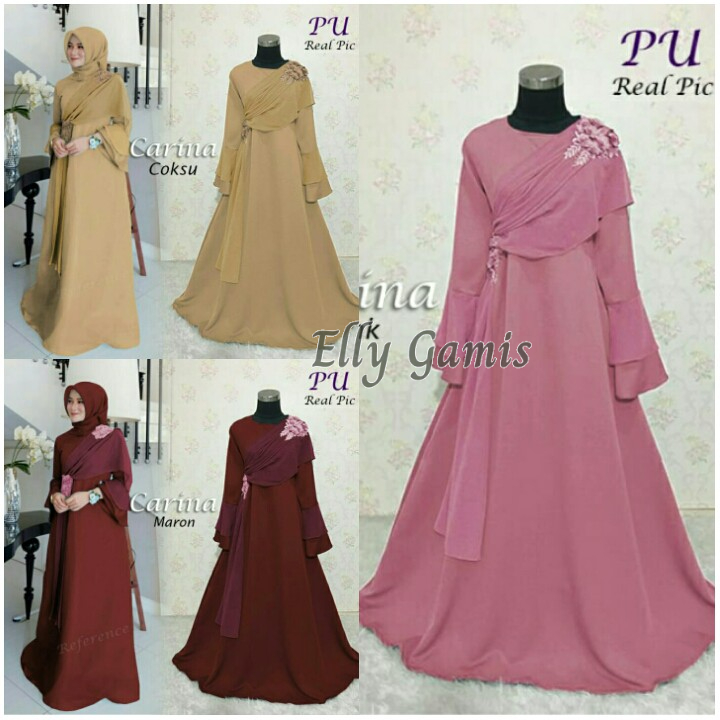 GAMIS BRUKAT BROKAT WANITA GAMIS PESTA LEBARAN KONDANGAN GAMIS MUSLIMAH TERBARU 2023