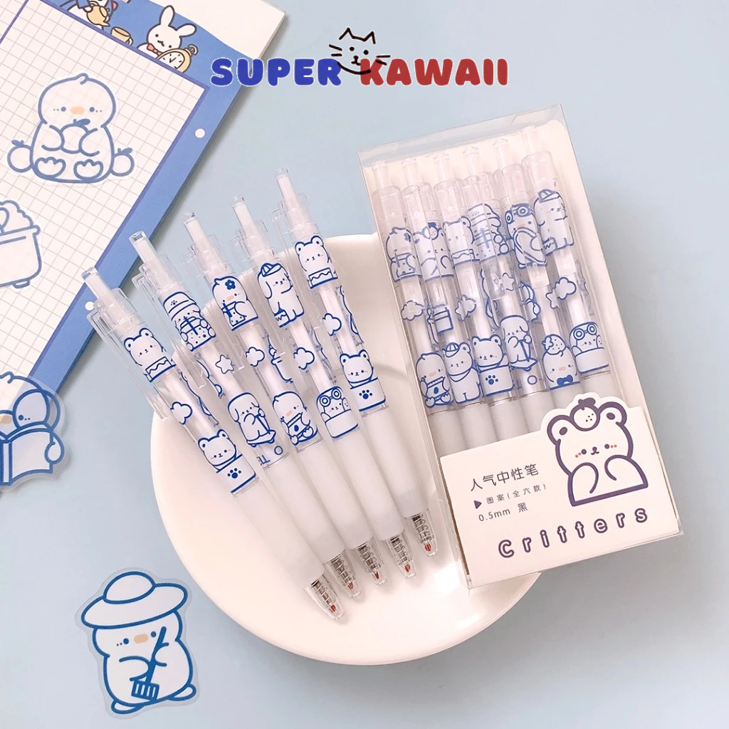 

SuperKawaii - [SK195] Pulpen gambar kartun teddy bear lucu unik / pen / alat tulis sekolah / pulpen lucu motif kartun / pulpen cetek