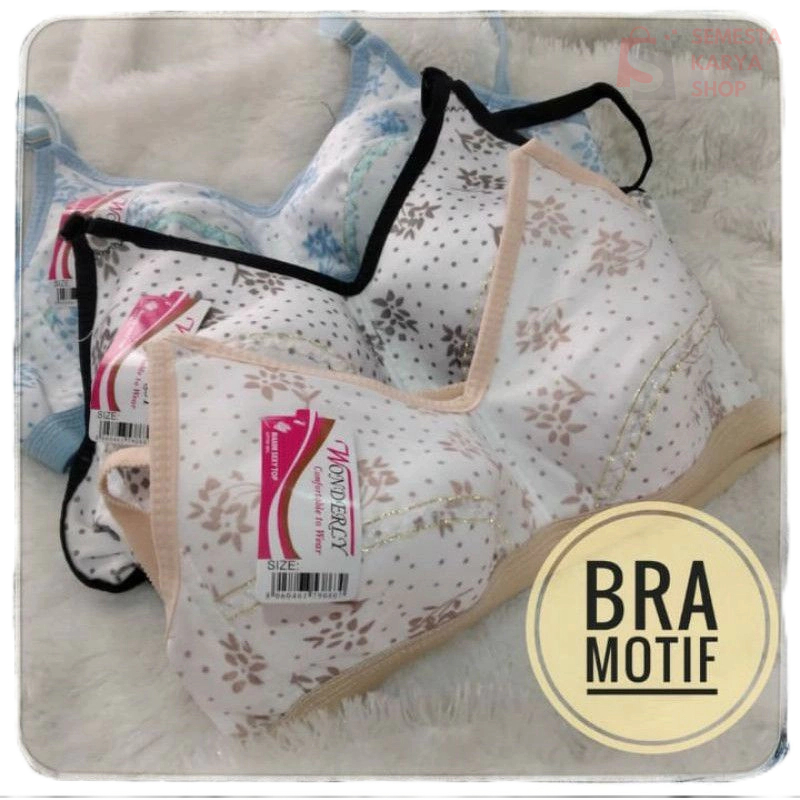 BH REMAJA MOTIF HEMAT LUSINAN BRA REMAJA SABLON BUNGA TANPA BUSA