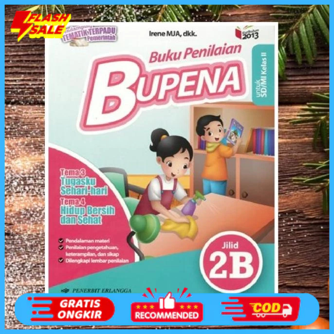 

SALE Buku BUPENA jilid 2B kelas 2 SD Kurikulum 2013 Termurah