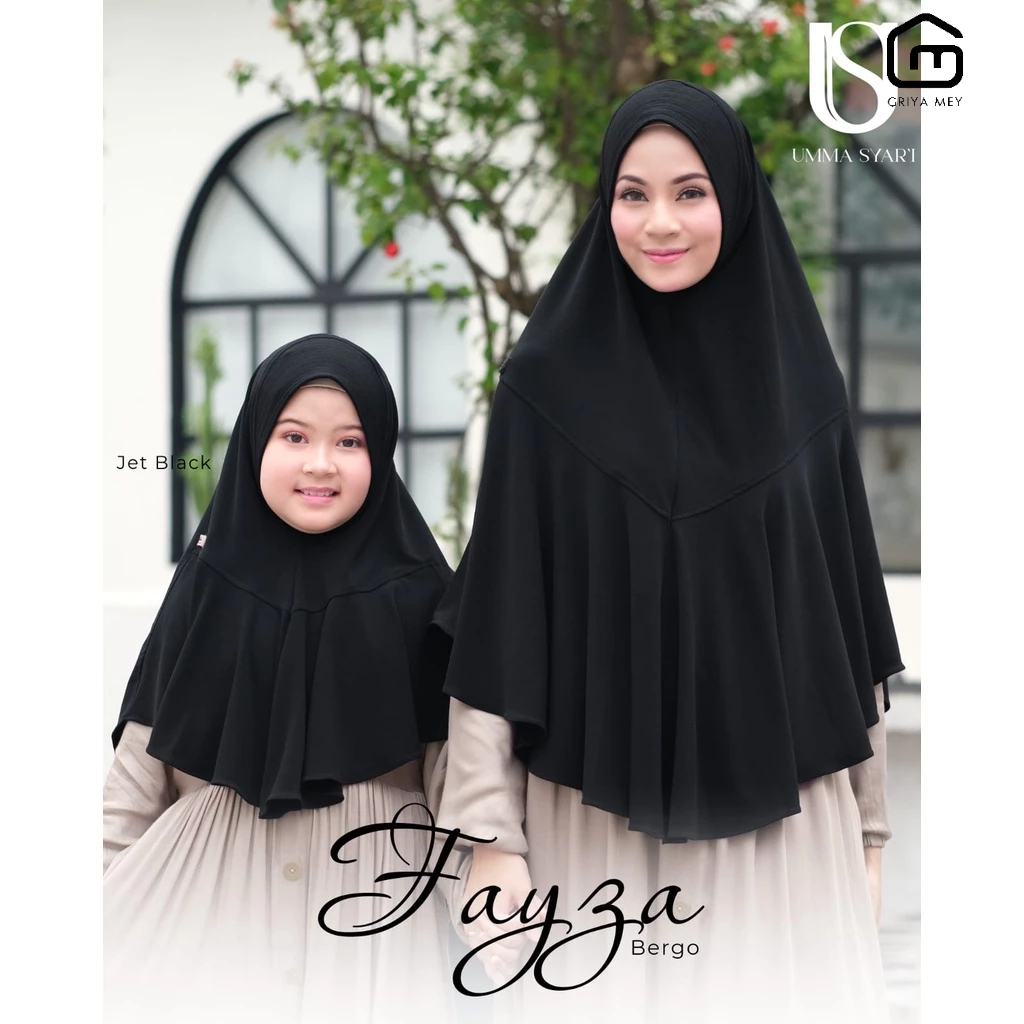 Umma Syari Bergo Fayza Kids Hijab Instan Anak Bergo antem griya mey