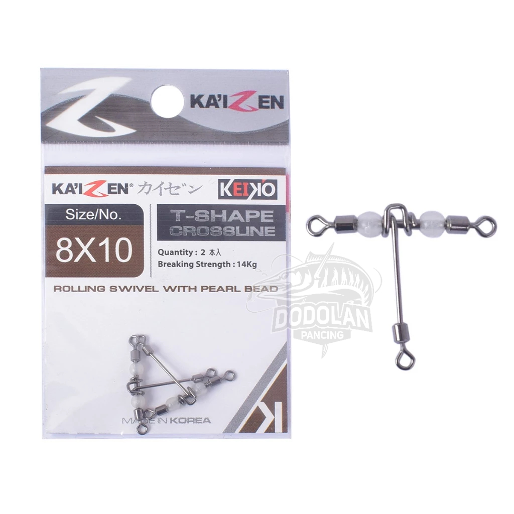 Kili-Kili Cabang Kaizen Keiko T-Shape Crossline Pilih Ukuran Dodolan Pancing