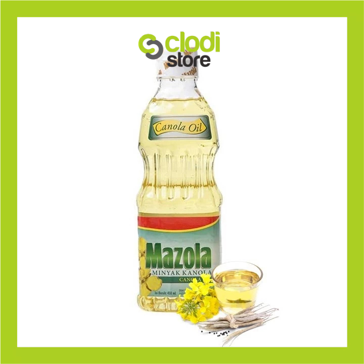 

Mazola canola oil 450ml Lemak Tambahan MPASI