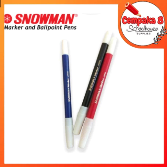 

SPIDOL MARKER SNOWMAN PW-1A KECIL AWET MURAH ATK KANTOR ORIGINAL ASLI PENANDA - SEV0004