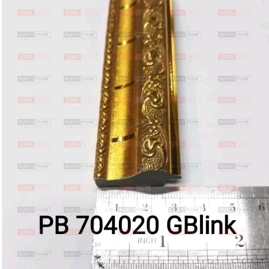 Batangan Beauty Frame Bingkai Pigura 3CM High Quality Grade A