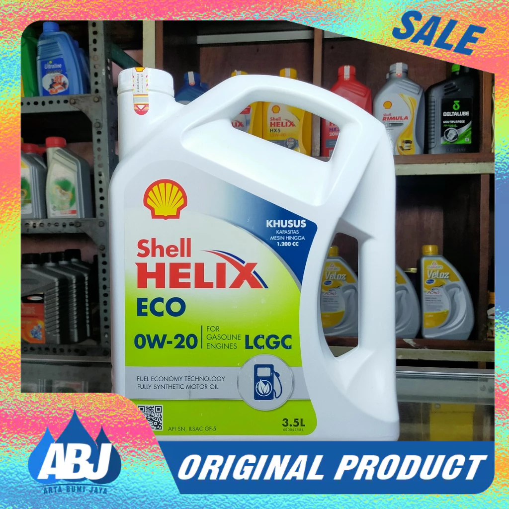 Oli Mobil Shell Helix Eco 0W-20