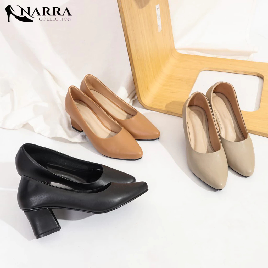 Sepatu kerja Wanita Bigsize | pantofel kantor perempuan jumbo